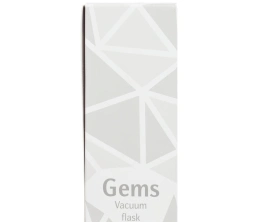 Термос Gems White Rock Сrystal, белый горный хрусталь, уценка