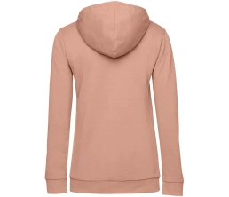 Толстовка с капюшоном женская Hoodie, бежевая (nude), размер S