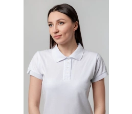 Рубашка поло женская Virma Premium Lady, белая, размер 3XL