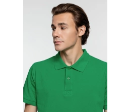 Рубашка поло мужская Virma Premium, зеленая, размер L