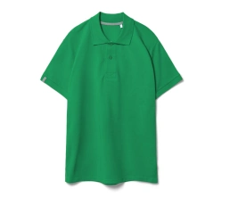 Рубашка поло мужская Virma Premium, зеленая, размер S