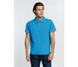 Рубашка поло мужская Virma Premium, бирюзовая, размер 3XL