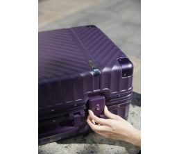 Чемодан Aluminum Frame PC Luggage V1, фиолетовый