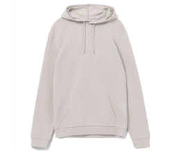 Толстовка с капюшоном унисекс Hoodie, дымчато-серая, размер XXL