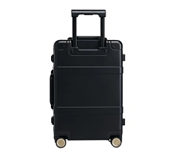 Чемодан Metal Luggage, черный