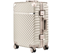 Чемодан Aluminum Frame PC Luggage V1, золотистый