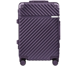 Чемодан Aluminum Frame PC Luggage V1, фиолетовый