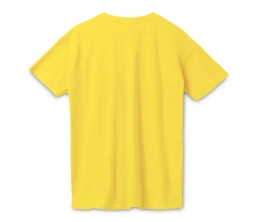 Футболка Regent 150 желтая (лимонная), размер 3XL
