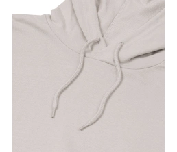 Толстовка с капюшоном унисекс Hoodie, дымчато-серая, размер XXL