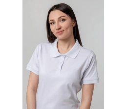 Рубашка поло женская Virma Stretch Lady, белая, размер L