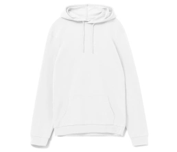 Толстовка с капюшоном унисекс Hoodie, белая, размер L