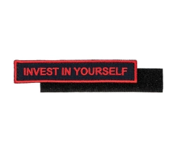 Шеврон на липучке Invest In Yourself