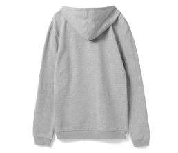 Толстовка с капюшоном унисекс Hoodie, серый меланж, размер 3XL