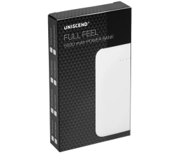 Внешний аккумулятор Uniscend Full Feel 5000 мАч, белый