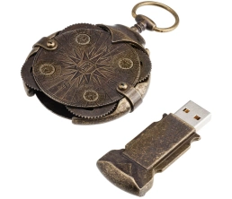 Флешка «Криптекс»® Compass Lock, 16 Гб