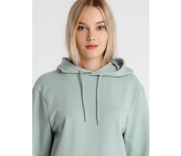 Толстовка с капюшоном унисекс Hoodie, серо-зеленая, размер 3XL