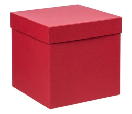 Коробка Cube, L, красная