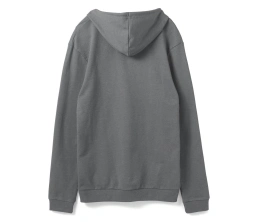 Толстовка с капюшоном унисекс Hoodie, серая (стальная), размер 3XL