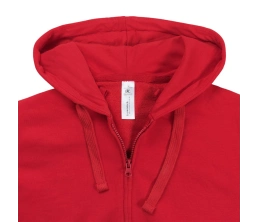 Толстовка женская Hooded Full Zip красная, размер L