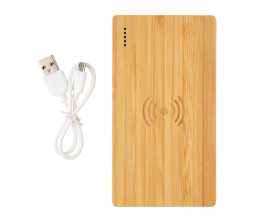 Экологичный внешний аккумулятор Bamboo, 4000 mAh