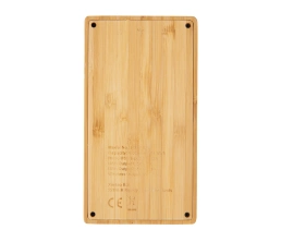 Экологичный внешний аккумулятор Bamboo, 4000 mAh