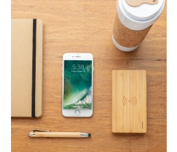 Экологичный внешний аккумулятор Bamboo, 4000 mAh