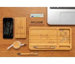 Экологичный внешний аккумулятор Bamboo, 4000 mAh