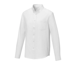 Pollux Мужская рубашка с длинными рукавами, белый, 5XL