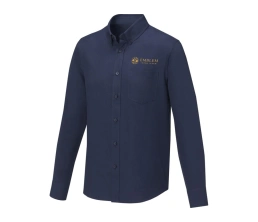 Pollux Мужская рубашка с длинными рукавами, темно-синий, 2XL