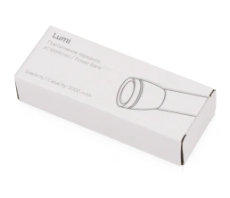 Портативное зарядное устройство «Lumi» с фонариком, 3000 mAh