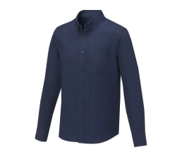 Pollux Мужская рубашка с длинными рукавами, темно-синий, M