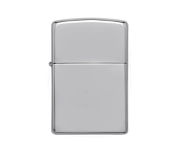 Зажигалка ZIPPO Classic с покрытием High Polish Chrome, латунь/сталь, серебристая, 38x13x57 мм