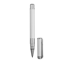 Ручка роллер Waterman «Perspective Pure White CT F», белый/серебристый