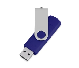 USB/micro USB-флешка 2.0 на 16 Гб «Квебек OTG», синий, 16Gb