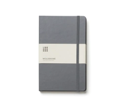 Записная книжка Moleskine Classic (в линейку) в твердой обложке, Pocket (9x14см), серый, A6