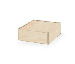 Деревянная коробка BOXIE WOOD L, натуральный темный, L