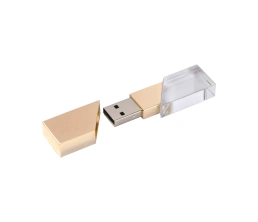 USB-флешка на 512 Mb, золото, 512Mb