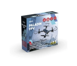 Квадрокоптер Hiper HQC-0031 Paladin FPV 0.3Mpix 480р WiFi ПДУ черный/серый