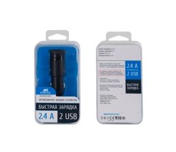 VA4223 B00 RU автомобильное ЗУ (2 USB /3.4 A) черный