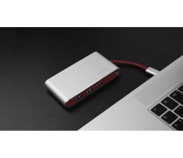 Хаб USB Rombica Type-C Hermes Red