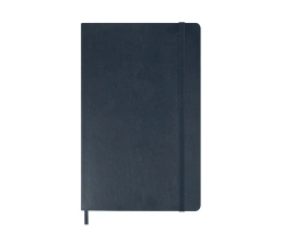 Записная книжка Moleskine Classic Soft (в линейку), Large (13х21см), сапфировый синий, A5