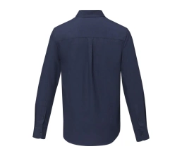 Pollux Мужская рубашка с длинными рукавами, темно-синий, 4XL