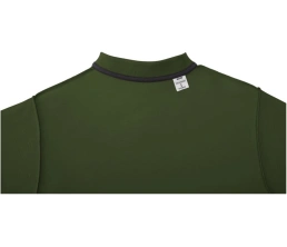 Мужское поло Helios с коротким рукавом, зеленый армейский, XL