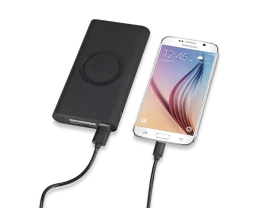 Портативный набор с беспроводным зарядным устройством (power bank) 