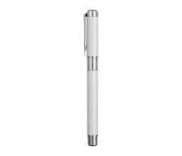 Ручка роллер Waterman «Perspective Pure White CT F», белый/серебристый