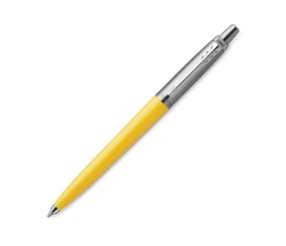 Шариковая ручка Parker Jotter Originals Yellow Chrome CT, стержень: M blue в подарочной упаковке