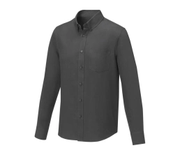 Pollux Мужская рубашка с длинными рукавами, storm grey, XS