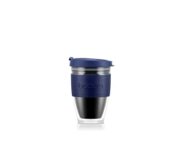 JOYCUP DOUBLE 250. travel mug 250ml, темно-синий