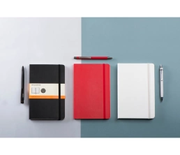 Подарочный набор Moleskine Amelie с блокнотом А5 Soft и ручкой, черный