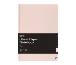 Блокнот в твердом переплете Karst формата A5, light pink